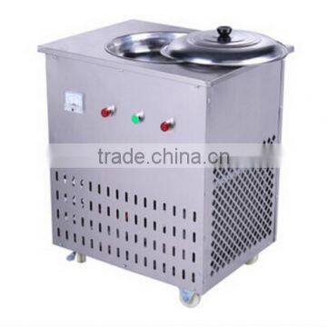 Shentop STFX-A18 Commercial Manual Single Pan Fried Ice Cream Roll Fried Ice Cream Machine for bubble tea shop