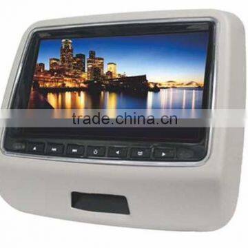 9inch active car headrest monitor dvd player