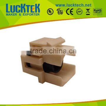 Wallplate: Keystone Jack Toslink OptiLKl Female/Female Coupler Type