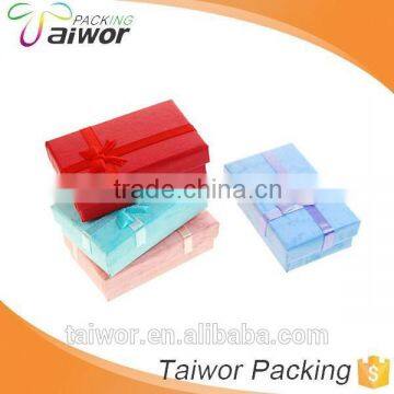 Custom wholesale recycled paper gift boxes packaging box with lid