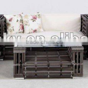 2012 New style outdoor furniture garden wicker sofa set