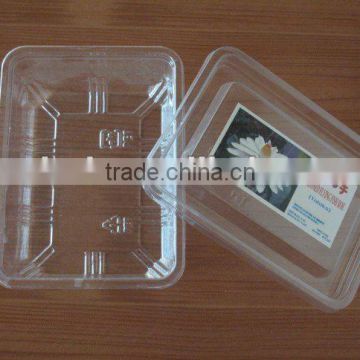 PET multifunctional plastic blister container with lid