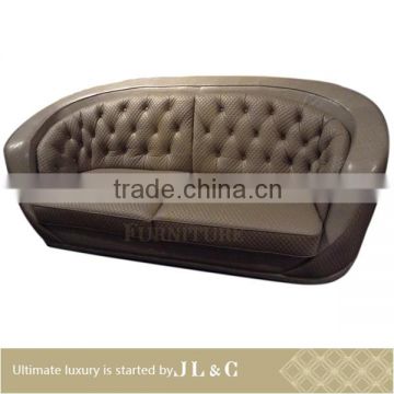 Luxury living room new design JS75-03 High Quality Modern Leather sofa from JLC furniture