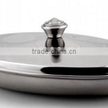 Stainless Steel Oval Suzuki Dish