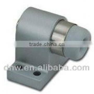 Heavy duty floor mounted aluminum door stops