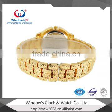 Fashion Lady Wrist Watch Slim Stone Quartz Watch photo-4