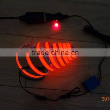 Car special-purpose DC12V Constant light 1500mmX10mm lighting decoration EL tape / Red EL tape