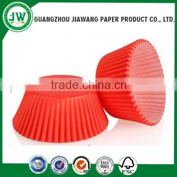 Solid color disposable paper baking cups manufacturer in Guangzhou