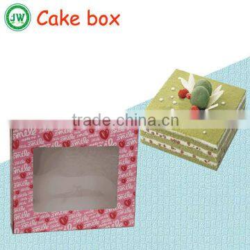 custom design food grade packaging kraft paper cake box