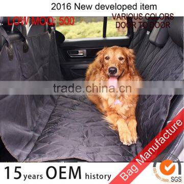 Black microfiber quilted padded top quality pet car seat cover for dogs soft and confortable                        
                                                Quality Choice
                                                    Most Popular
          