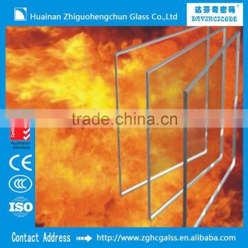 Clear Heat Strengthened Tempered Glass for Building