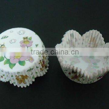 Bee design small petal baking cups cupcake liners cases