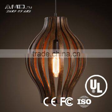 The beauty Lamp Wooden Lamp body Original Bulb Pendant Light