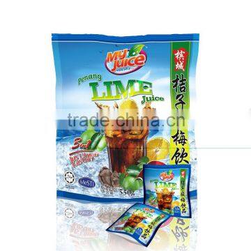 Natural Blend of Lime, Honey And Plum Juice Concentrate