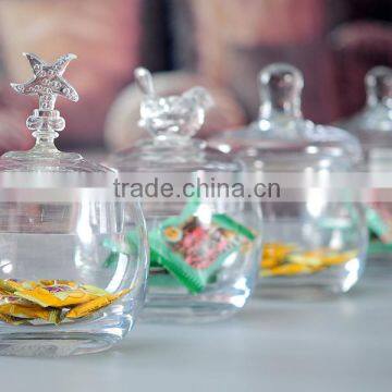 small glass jars for candy