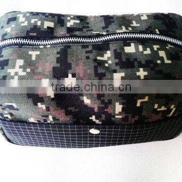 Custom Travel Army Green Toilet Bag