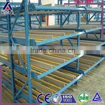 carton flow rack for warehouse storage