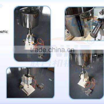 Small Lab Pneumatic Liquid Soap Shampoo Lotion Filling Machine photo-4