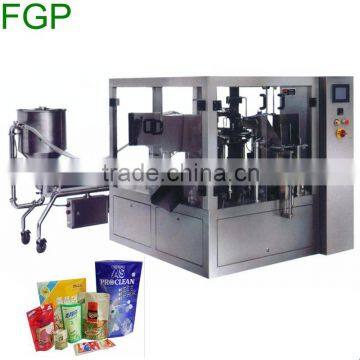 Durable Fruit Juice Bag-Given Filling-Closing-Sealing Bag Making Machine