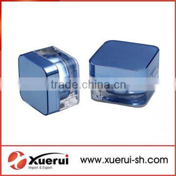 cosmetic container, square acrylic cream jars