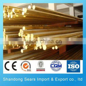 C28000 hexagonal brass bar / hpb59-1 brass bar