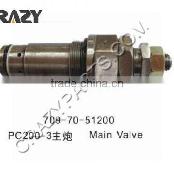 excavator parts PC200-3 main valve 709-70-51200