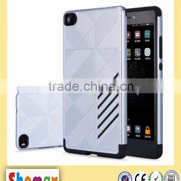 Wholesale price armor bumper and cover case for huawei P8