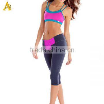 Fashionable lady custom fitness yoga wear