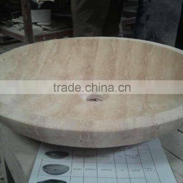 Beige Limestone Sink