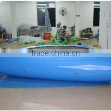 Half Round Half Circle on Water Inflatable Trampoline photo-2