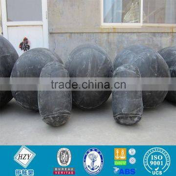 Pressure testing rubber airbag for pipeline