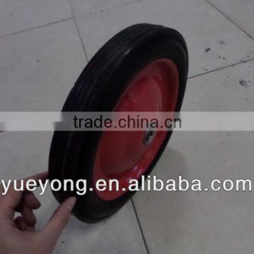 12 inch Solid rubber wheel 12x1.75 solid wheel for wheelbarrow