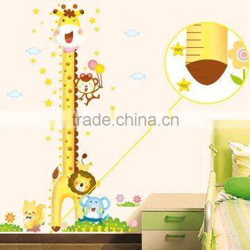 Giraffe Kids Growth Wall Decoration Children Height Meter Sticker photo-4