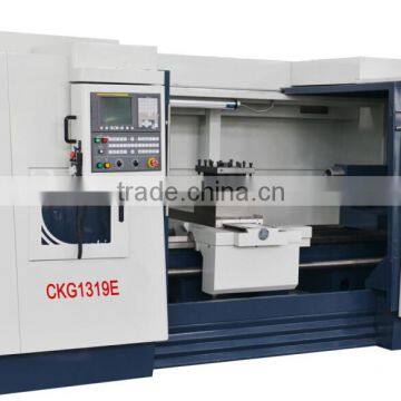 Low price CKG1319E cnc pipe drilling machine CKG1319e cnc pipe threading lathe and pipe threading machine form haishu