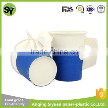 8oz Hot Drink Disposable Paper Cup With Handle