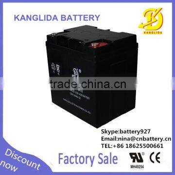 12v 24ah rechargeable storage deep cycle elevator emergency system battery CA12240