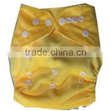 plain one size pocket reusable minky baby cloth diaper-HAILAN-S10 for your lovely baby