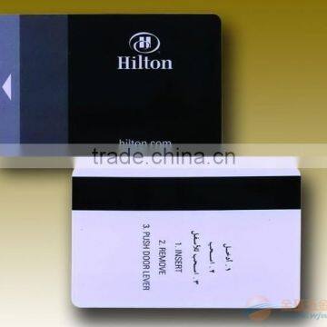 0.05mm and 0.055mm Magnetic card surface PVC clear rigid plastic sheets