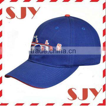 Custom low profile embroidery cotton golf hat and cap