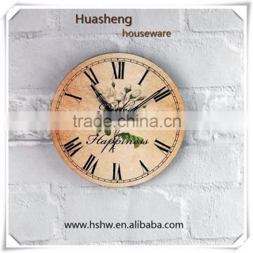 Sublimation wooden clock dial face