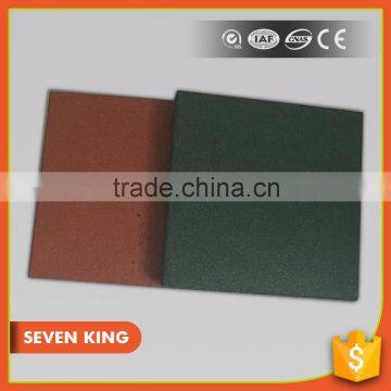 QINGDAO 7KING Cheap Printed Interlocking Rubber Floor Paver Mats