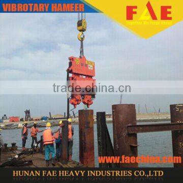 FAECHINA Expressway Post Installation Pile Driver with Vibratory Hammer