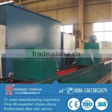 Configuration of concrete pump pipe hardening equipment