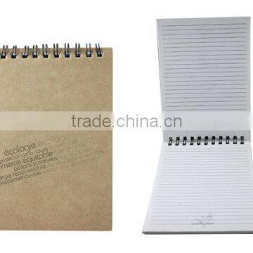 Eco friendly Recycled paper spiral notepad