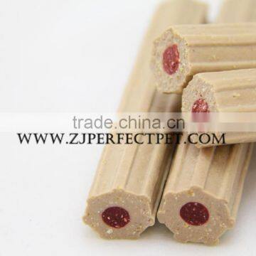 food flavor (heptagon two tone dental stick)