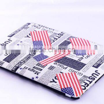 For Apple Macbook Retina 11" 13" 15" Laptop Embossment Protective Cover Case With Flag Leopard Zebra Design
