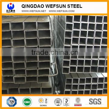 Wide usage timely delivery galvanized square steel tube