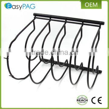 Kitchen Ware Storage Metal 5 Tire Pan Organizer Rack photo-3