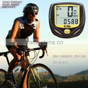 Wireless Bicycle Computer New Multi Function Odometer Mini Bike Speedometer photo-2