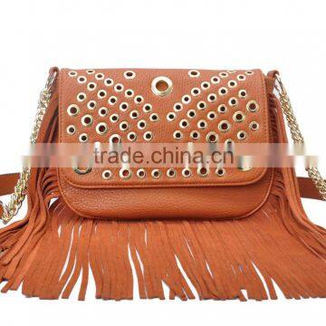 Iterm No.: S2526 Handy Mini Classic n Punk Shoulder Bag/ Tassels Handbag